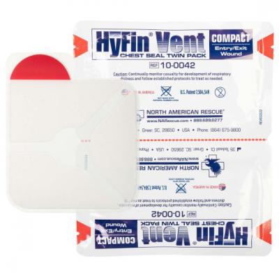 Dressing, Chest Seal – HYFIN Compact (Vented) twin pack